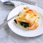 Sweet Potato Spinach Lasagna