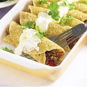 Beef and Olive Crepe