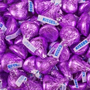 Purple Hershey Kisses