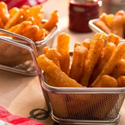 Beer-Battered Fries