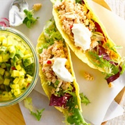 Avocado Tuna Tacos