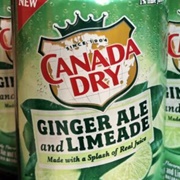 Canada Dry Ginger Ale and Limeade
