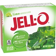Lime Jell-O