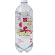 Harris Teeter Simply Clear Kiwi Strawberry Sparkling Water