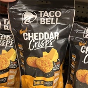 Taco Bell Cheddar Crisps