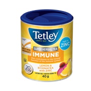 Tetley Immune Lemon & Echinacea With Zinc Tea