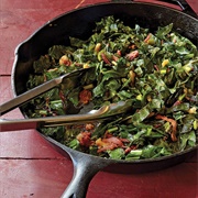 Iron Skillet Mixed Greens
