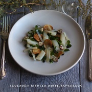 Belgian White Asparagus With Lavender Infusion
