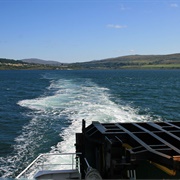 Crossing the Sound of Mull by Ferry, Scotland