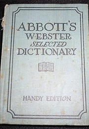 Abbott's Webster Selected Dictionary (Handy Edition) (Western Printing and Litho. Co.)