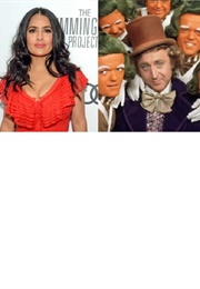 SALMA HAYEK:  Willy Wonka and the Chocolate Factory (1971)