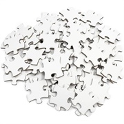 Complete a Blank Jigsaw Puzzle