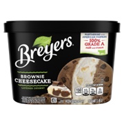 Breyers Layered Dessert Brownie Cheesecake