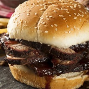Texas Brisket Sandwich