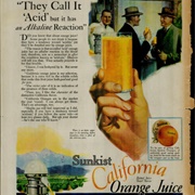 Sunkist California Orange Juice