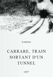 Carrare, Train Sortant D'un Tunnel (1897)