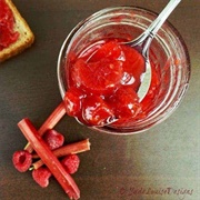 Raspberry Rhubarb Jam