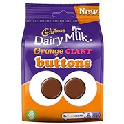 Cadbury Orange Buttons