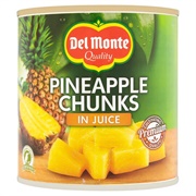 Tinned Pineapple Chunks