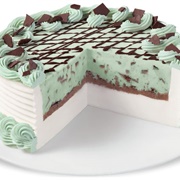 Grasshopper Mousse Pie Blizzard Cake