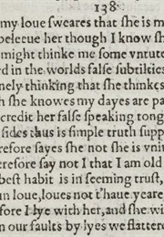 Sonnet 138 (William Shakespeare)