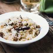 Risotto De Setas Y Trufas
