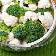 Cauliflower and Broccoli