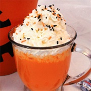 Halloween Hot Vanilla Milk