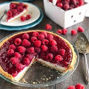 Raspberry Cream Pie
