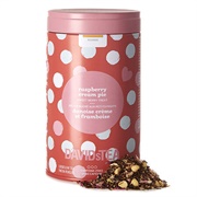 David's Tea Raspberry Cream Pie