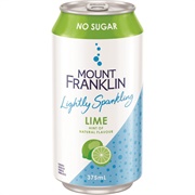 Mount Franklin Lightly Sparkling Lime
