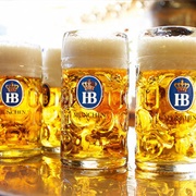 Hofbrauhaus Beer