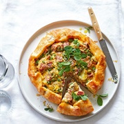 Gammon Pea and Mushroom Pie