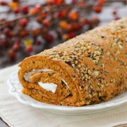 Butternut Squash Roll Cake