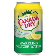 Canada Dry Lemon Lime Sparkling Seltzer Water
