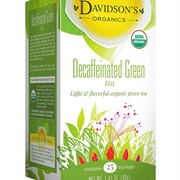 Davidson's Organics Decaffeinated Green Tea