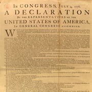 The United States Declaration of Independence 1776
