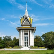Choeng Ek Genocide Memorial, Phnom Penh, Cambodia