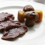 Lomo De Ciervo Con Setas