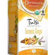 Davidson's Organics Turmeric Ginger Tulsi Tea