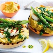 Asparagus Bagel