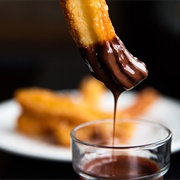 Spain: Churros With Chocolate