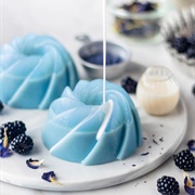 Butterfly Pea Panna Cotta