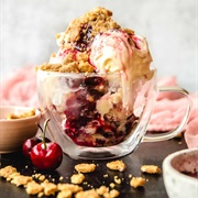 Bourbon Cherry Chocolate Ice Cream