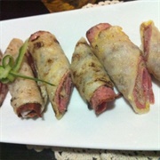 Beef and Mustard Crepe