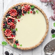 White Chocolate Ganache Pie