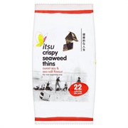 Sweet Soy and Sea Salt Seaweed Thins
