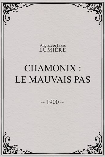 Chamonix : Le Mauvais Pas (1901)