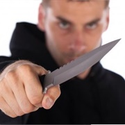 Threatened With a Knife