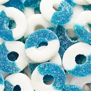 Blue Raspberry Gummy Rings